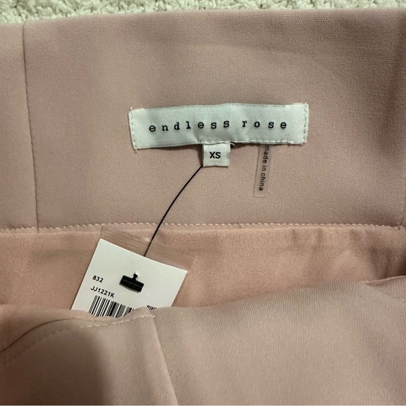 NWT Endless Rose high waist mini skirt pink - Picture 6 of 10